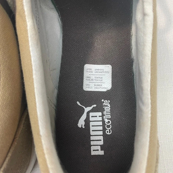 Puma Eco Ortholite Tan & Brown Men’s Shoes Size 9.5 - Picture 11 of 13